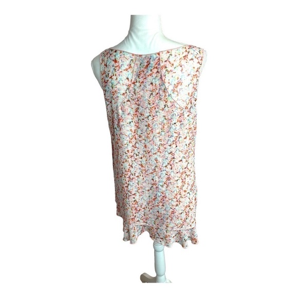 CAbi Women’s Top 5032 Bella Pink Floral Tank - Picture 5 of 11